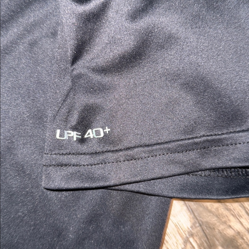 Men’s Nike Swim Black Dri-FIT T-Shirt UPF40 Sz S - Picture 3 of 4